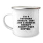 Funny Sheriff Gifts, Unique Camping Mug for Sheriff Lovers, I'm A Tattooed Sheriff - Christmas Unique Gifts from Friends - Image 1