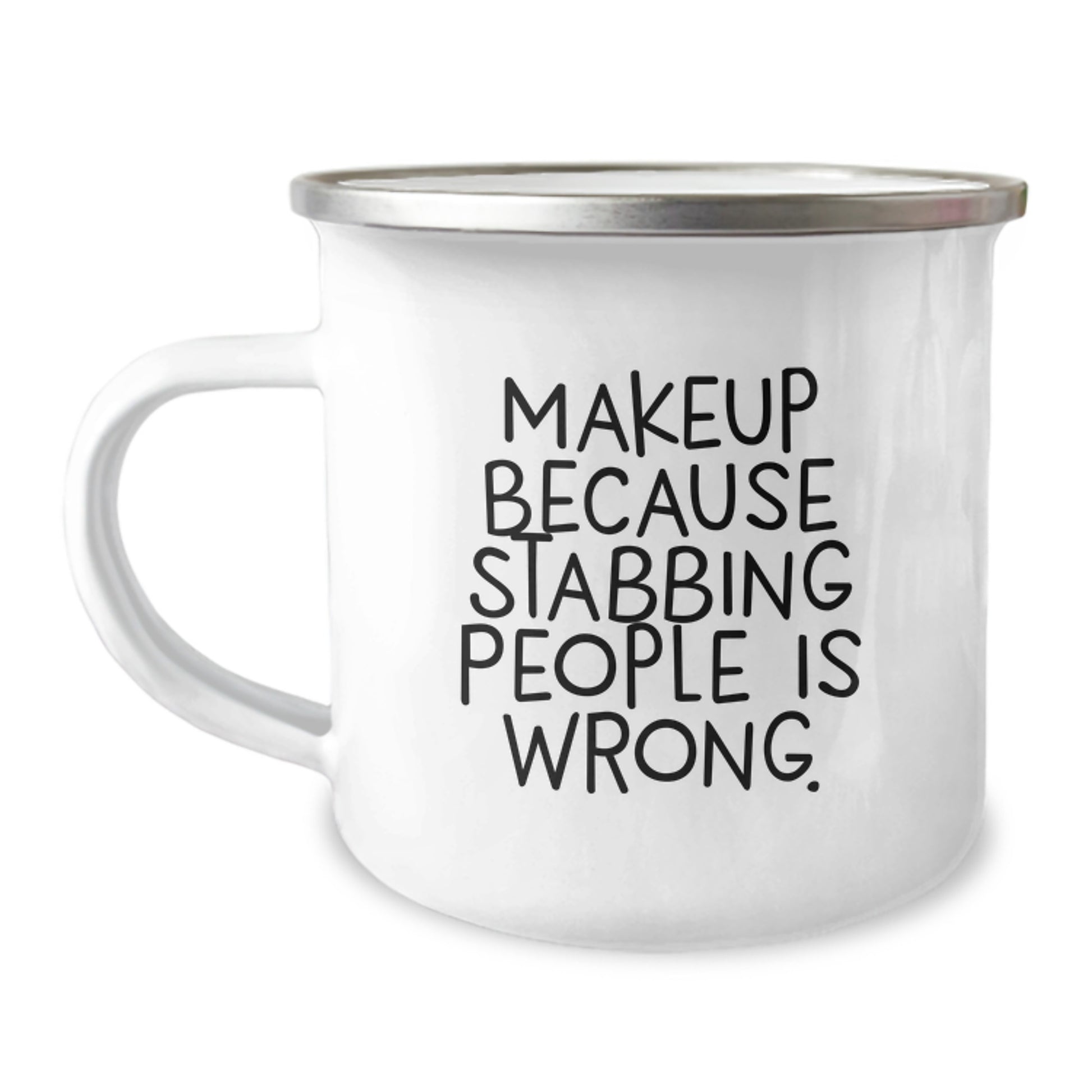 Funny Makeup Camping Mugs Gifts for Makeup Lovers from Friends and Family - Christmas Unique Gifts - Image 1