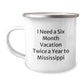 Mississippi Camping Mug, Fun Gift from Friends for Men and Women, Unique Christmas Unique Gifts for Mississippi Lovers, Six Month Vacation Twice a Year - Image 1