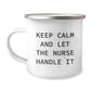 Funny Nurse Camping Mug Gifts from Men, Women, Friends, Coworkers, Family, Unique Christmas Unique Gifts for Nurse - Image 1