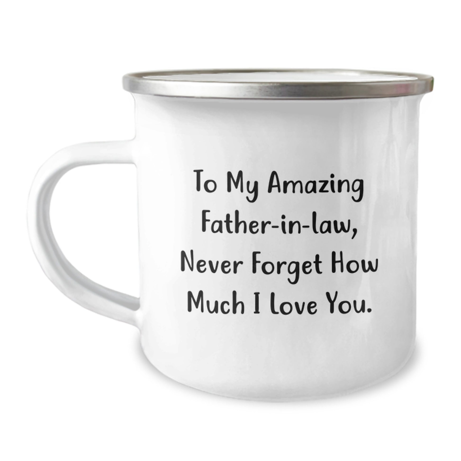 A Heartfelt Christmas Unique Gift for Dad, Funny Quote from Daughter, Gifts for Father-in-law, Camping Mug for Men, Unique Christmas Unique Gifts - Image 1
