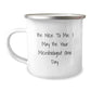 Funny Inspirational Gifts from Microbiologist Lovers for Microbiologist Friends - Be Nice To Me. I May Be Your Microbiologist One Day. Christmas Unique Mugs for Men Women Coworkers Family - Image 1
