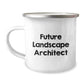 Funny Landscape Architect Gifts for Men Friends Family - Future Landscape Architect Mugs Camping Mug Stainless Steel Christmas Unique Gifts - Image 1