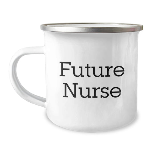 Funny Nurse Gifts - Future Nurse Camping Mug - Unique Christmas Unique Gifts from Friends to Future Nurses - Image 1