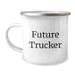 Funny Trucker Gifts for Men from Friends - Future Trucker Camping Mug for Christmas Unique Gifts - Image 1
