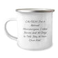 Funny Gifts from Neurosurgeons to Friends, Men, and Coworkers - 'I'm A Retired Neurosurgeon' Camping Mug for Christmas Unique Gifts - Image 1