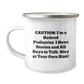 Funny Quotes Podiatrist Gifts from Family to Friends - Retired Podiatrist's Stories in a 12 oz Camping Mug for Graduation Unique Gifts - Image 1