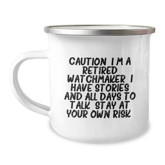 Funny Watchmaker Gifts from Men to Watchmaker Friends - Christmas Unique Watchmaker Mugs for Watchmaker Enthusiasts - Image 1