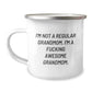 Funny Grandmom Gifts from Family - I'm A F--king Awesome Grandmom Camping Mug - Unique Christmas Unique Gifts for Grandmom - Image 1