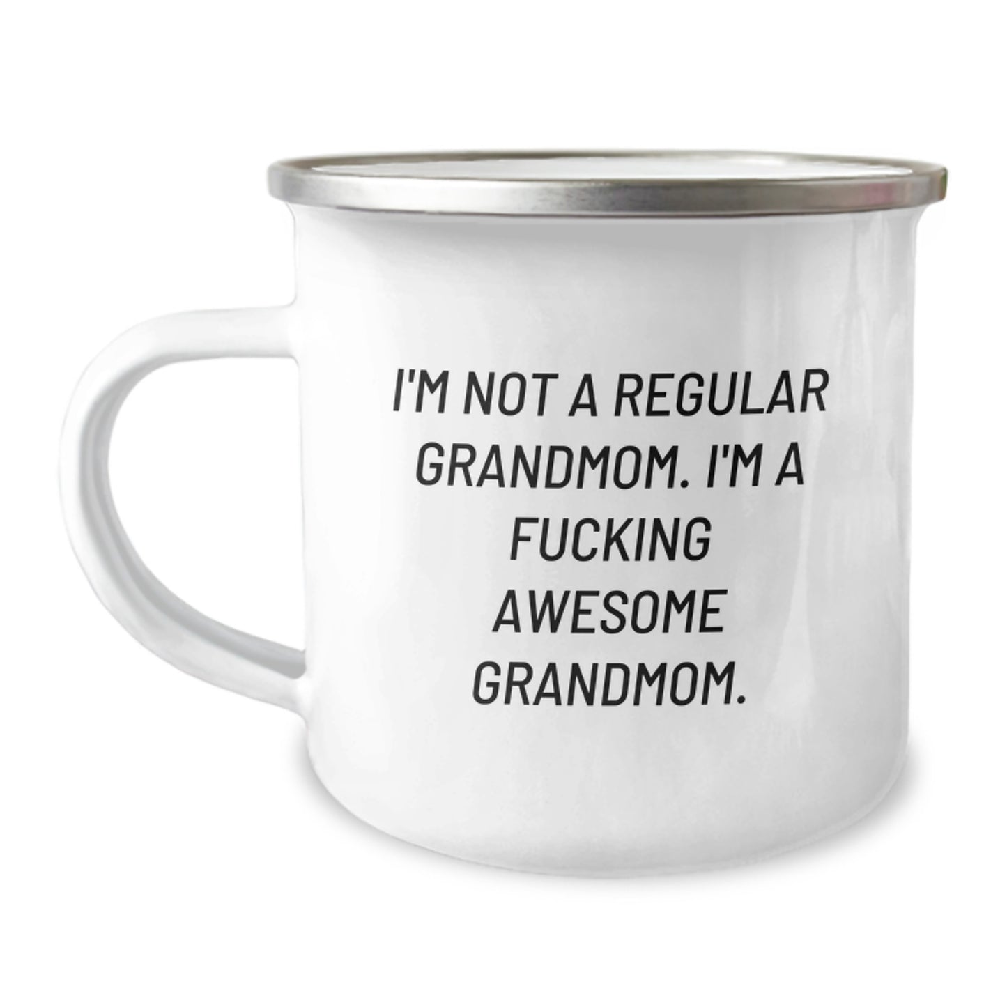 Funny Grandmom Gifts from Family - I'm A F--king Awesome Grandmom Camping Mug - Unique Christmas Unique Gifts for Grandmom - Image 1