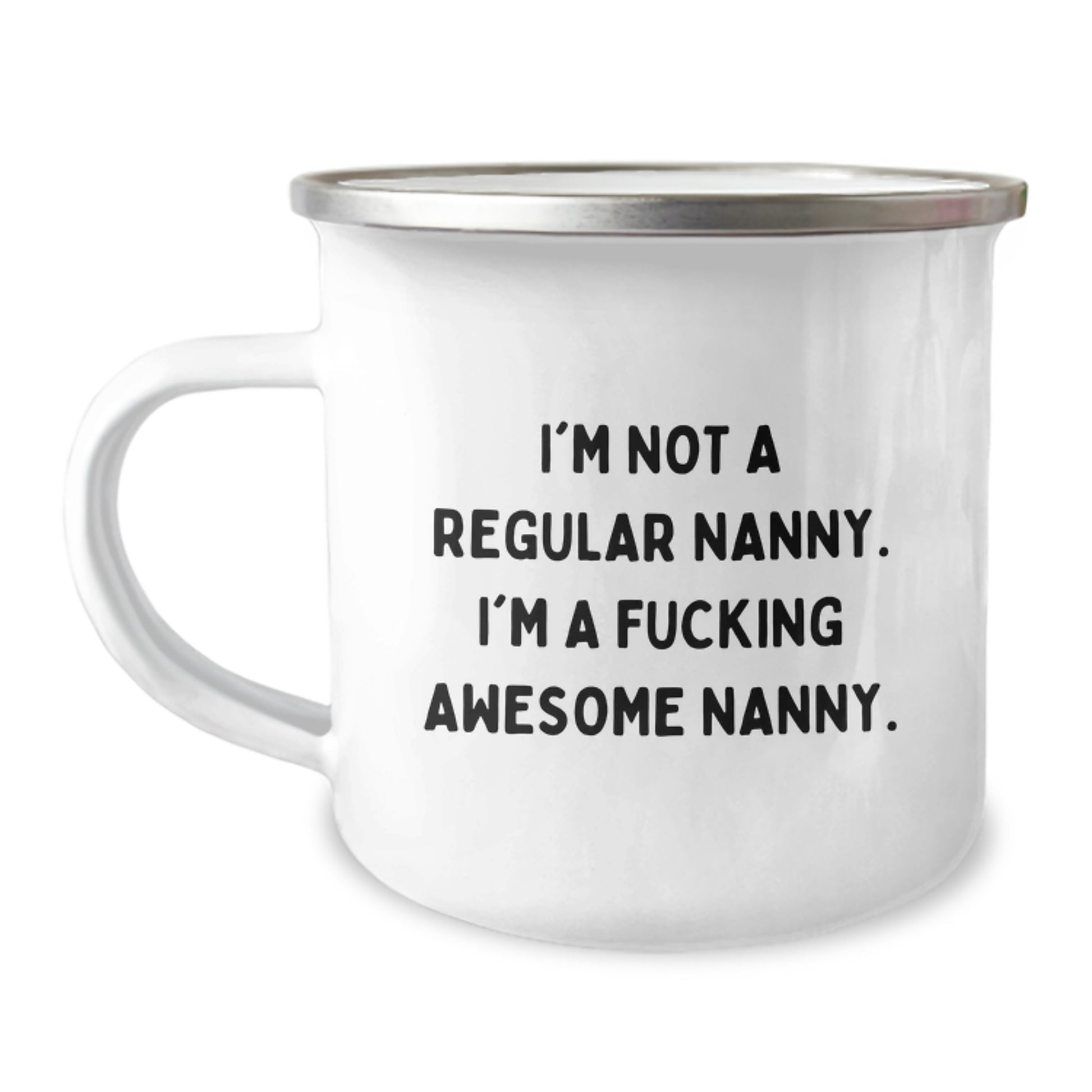 Funny Nanny Gifts for Nanny, Christmas Unique Gifts from Friends, Awesome Camping Mug Quote - Image 1