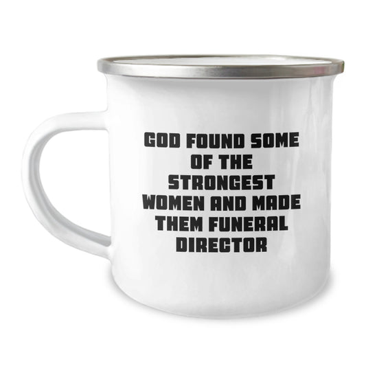 Funny Inspirational Gifts from Friends for Funeral Director Christmas Unique Mugs Camping - Image 1