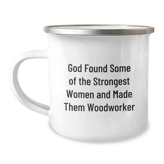 Funny Woodworker Gifts for Men, Women, and Friends - Inspirational Camping Mug for Christmas Unique Presents - Image 1