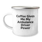 Funny Ambulance Driver Gifts for Christmas Unique Ambulance Driver Mugs from Friends - Image 1