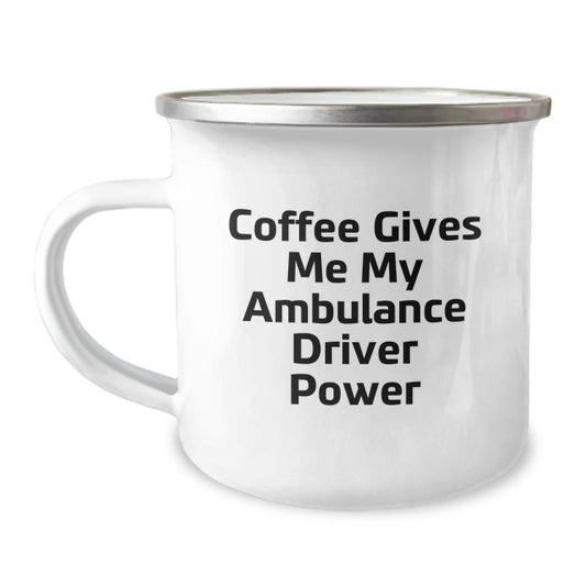 Funny Ambulance Driver Gifts for Christmas Unique Ambulance Driver Mugs from Friends - Image 1