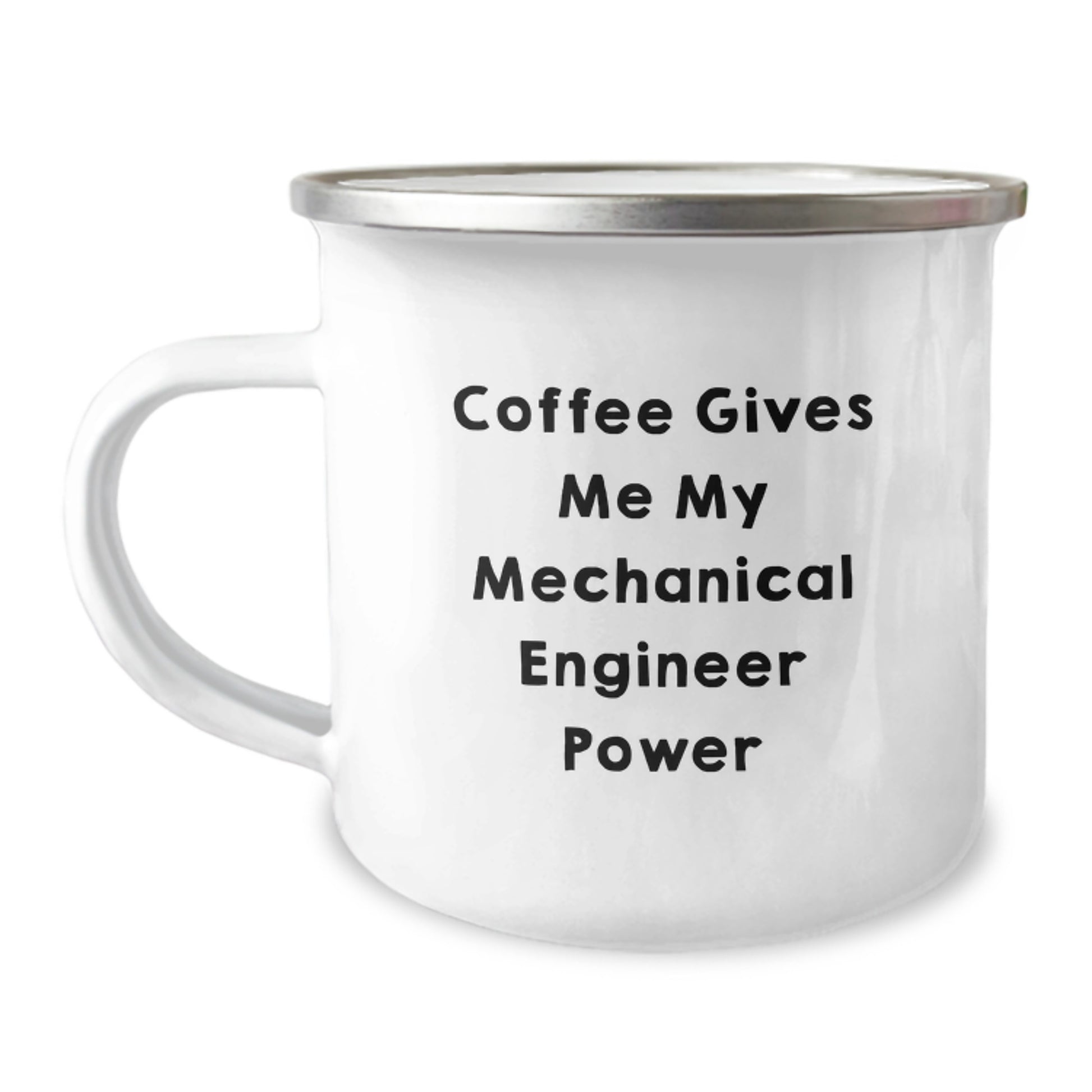 Mechanical Engineer Gifts: Funny Quote Camping Mug, Gifts from Friends for Him, Perfect Birthday Present - Image 1