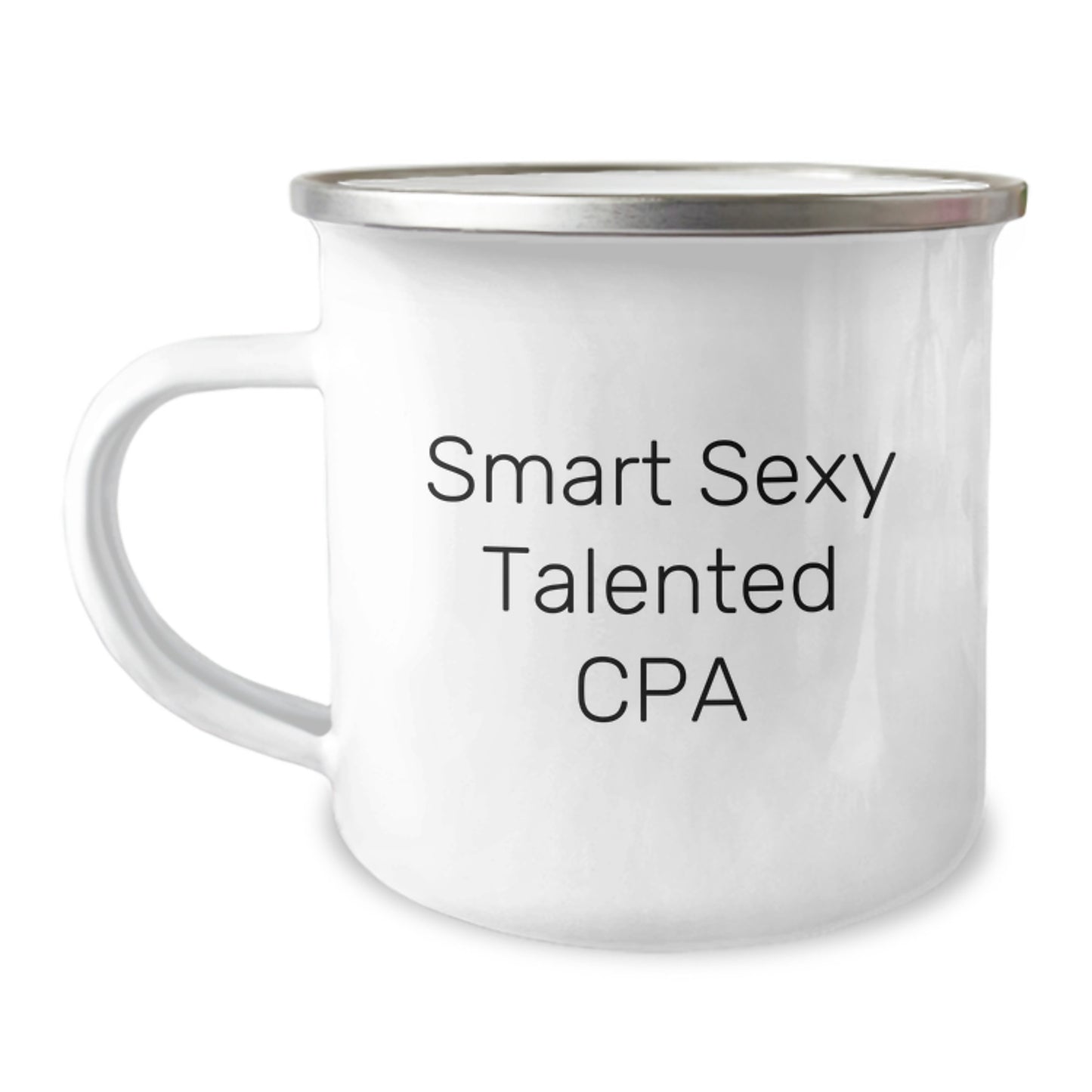 Smart Sexy Talented CPA Graduation Gifts for Men from Family, Funny Camping Mug for CPA Enthusiasts, CPA Gifts for Graduates - Image 1