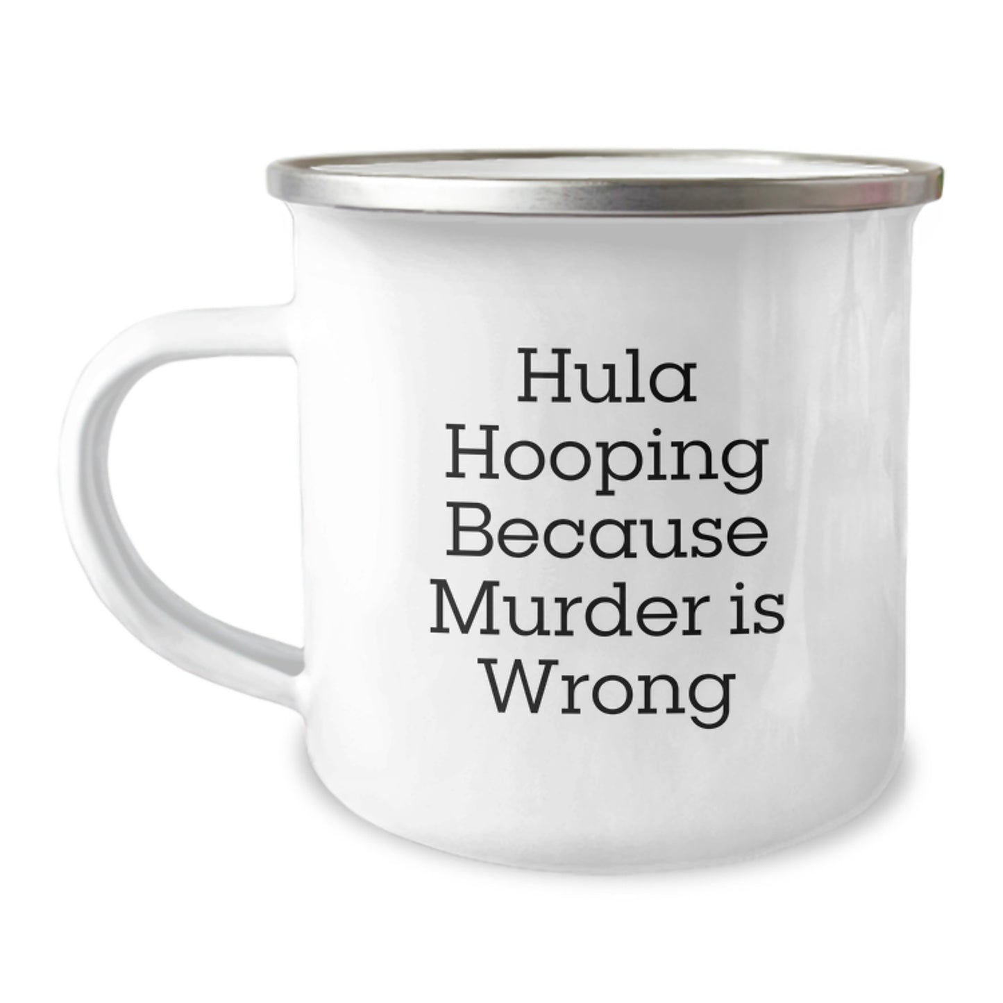 Funny Hula Hooping Camping Mug Gifts from Friends to Hula Hooping Enthusiasts for Christmas Unique Ideas - Image 1