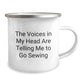 Funny Sewing Gifts for Friends and Family - The Voices In My Head Are Telling Me To Go Sewing Christmas Unique Mugs for Sewing Enthusiasts - Image 2