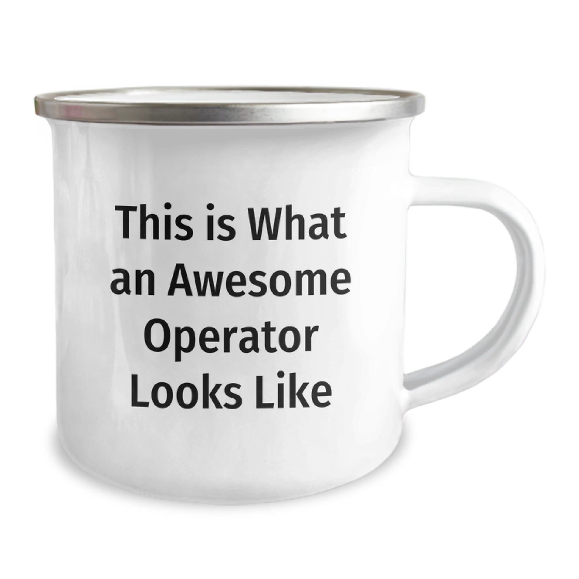 Operator Gifts from Friends, Awesome Operator Camping Mug for Men, 'This Is What An Awesome Operator Looks Like' Inspirational Graduation Unique Gifts - Image 2