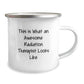Funny Radiation Therapist Gifts from Friends - This Is What An Awesome Radiation Therapist Looks Like - Birthday Unique Gifts for Radiation Therapist Men and Women Camping Mug - Image 2