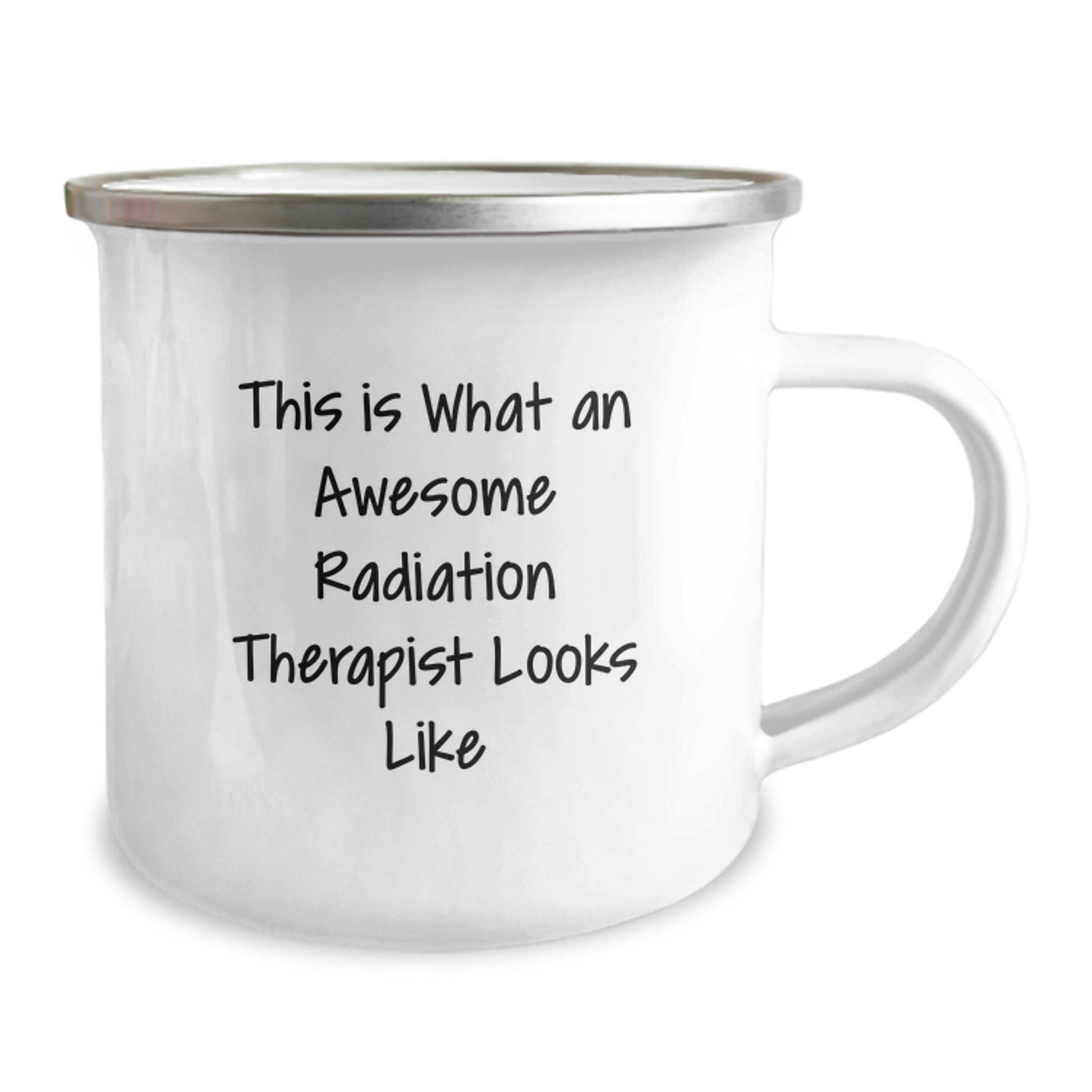 Funny Radiation Therapist Gifts from Friends - This Is What An Awesome Radiation Therapist Looks Like - Birthday Unique Gifts for Radiation Therapist Men and Women Camping Mug - Image 2
