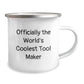 Gifts from Tool Makers, Funny Camping Mug, The World's Coolest Tool Maker, Unique Christmas Unique Gifts for Tool Makers - Image 2