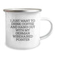 German Wirehaired Pointer Dog Gifts, Funny Quote Camping Mug for Him, Gifts from Men to Friends, Unique Birthday Presents for German Wirehaired Pointer Dog Lovers - Image 2