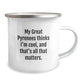 Funny Great Pyrenees Dog Gifts - My Great Pyrenees Thinks I'm Cool, And That's All That Matters. - Birthday Unique Gifts from Friends to Family - Great Pyrenees Dog Lovers Camping Mug - Image 2