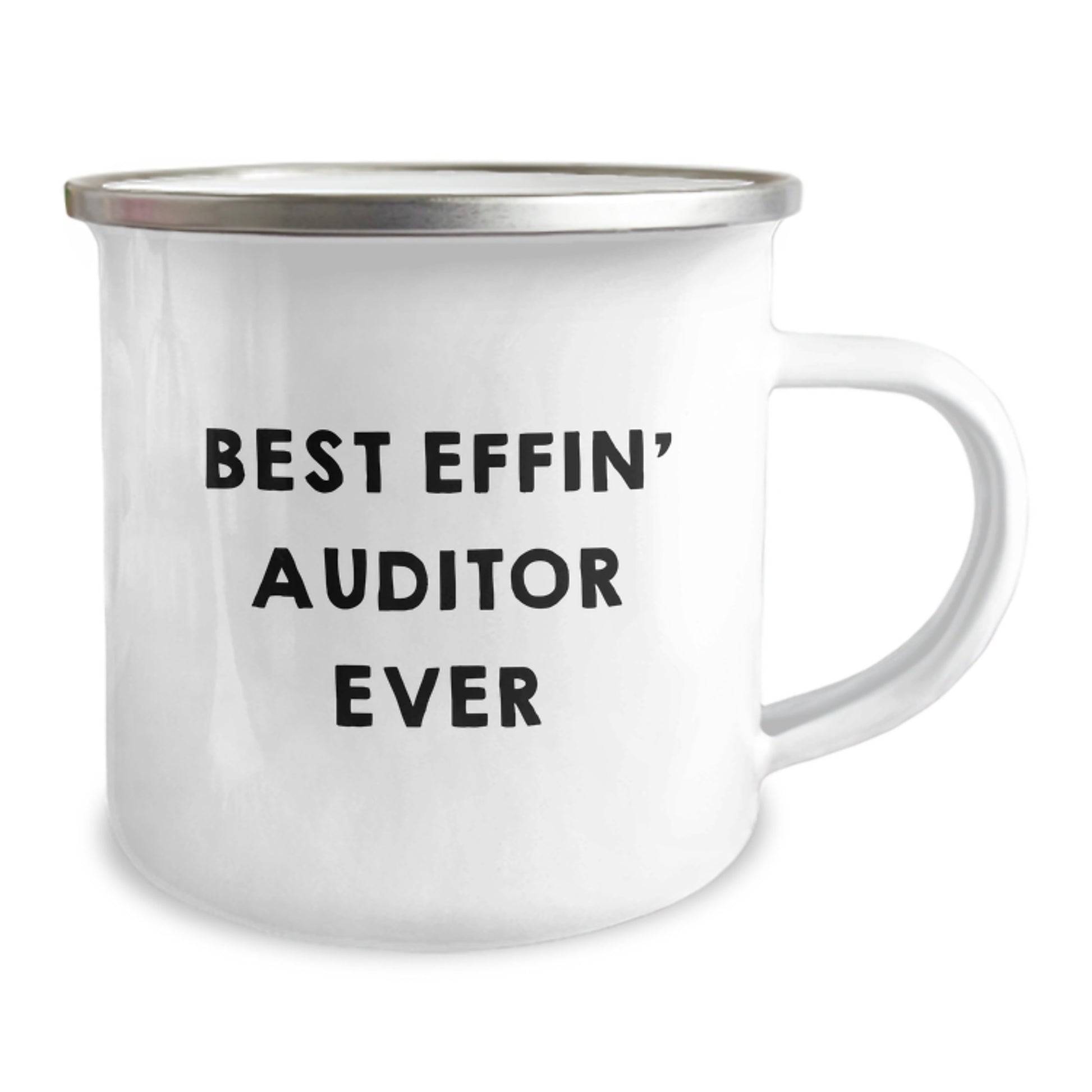 Funny Gifts for Auditors, Best Effin' Auditor Ever Camping Mug, Unique Christmas Unique Gifts from Friends to Family - Image 2