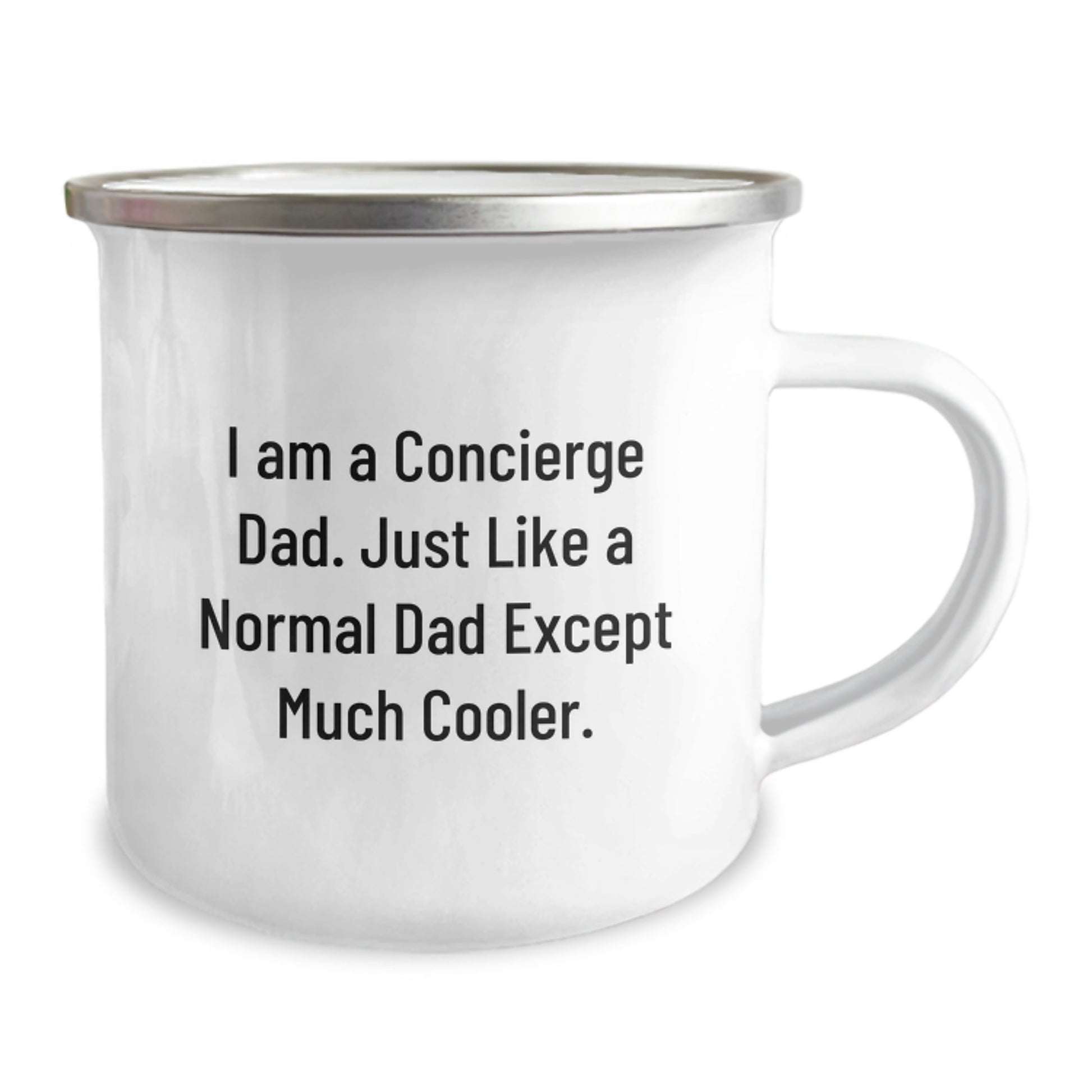 Concierge Camping Mug for Dad - Funny Quote Gifts from Family - Image 2