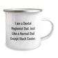 Funny Dental Hygienist Gifts for Men - I Am A Dental Hygienist Dad, Gifts from Family, Camping Mug for Christmas Unique Gifts - Image 2