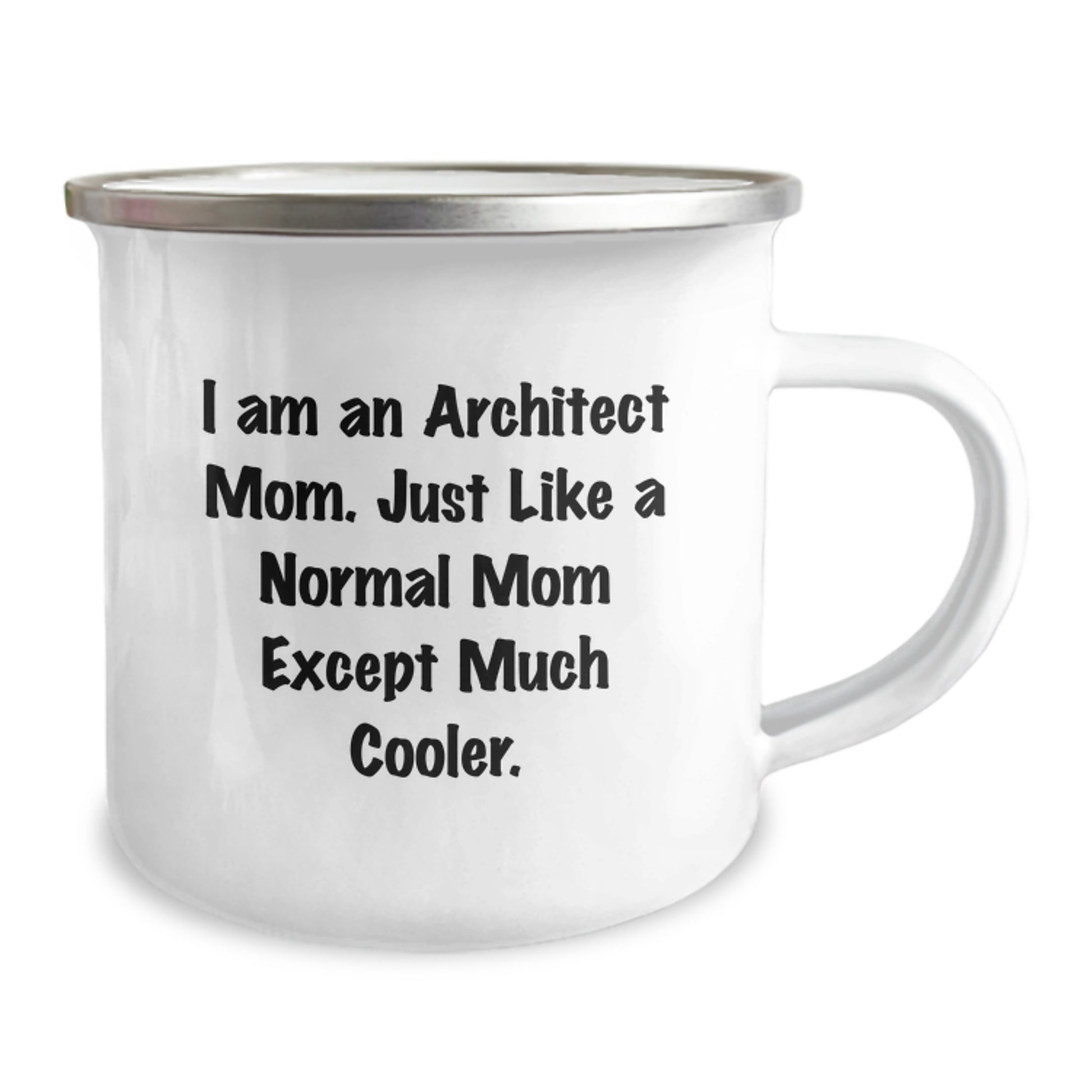 Funny Architect Gifts for Him - I Am An Architect Mom Camping Mug Christmas Unique Presents from Mom - Image 2