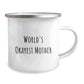 Funny Mother Camping Mug World's Okayest Mom Gift for Mom this Christmas - Image 2