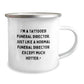 Funeral Director Gifts for Friends from Men, Unique Christmas Memorable Presents for Funeral Director, Funny Camping Mug with Quote - Image 2