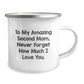 Funny Second Mom Gifts, To My Amazing Second Mom Never Forget How Much I Love You, Christmas Unique Gifts for Second Mom from Family - Image 2