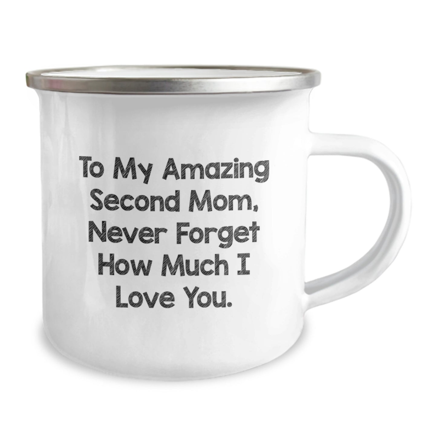 Funny Second Mom Gifts, To My Amazing Second Mom Never Forget How Much I Love You, Christmas Unique Gifts for Second Mom from Family - Image 2