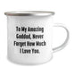 Funny Goddad Gifts for Men - To My Amazing Goddad, Never Forget How Much I Love You. - Unique Camping Mug for Dad from Family - Image 2