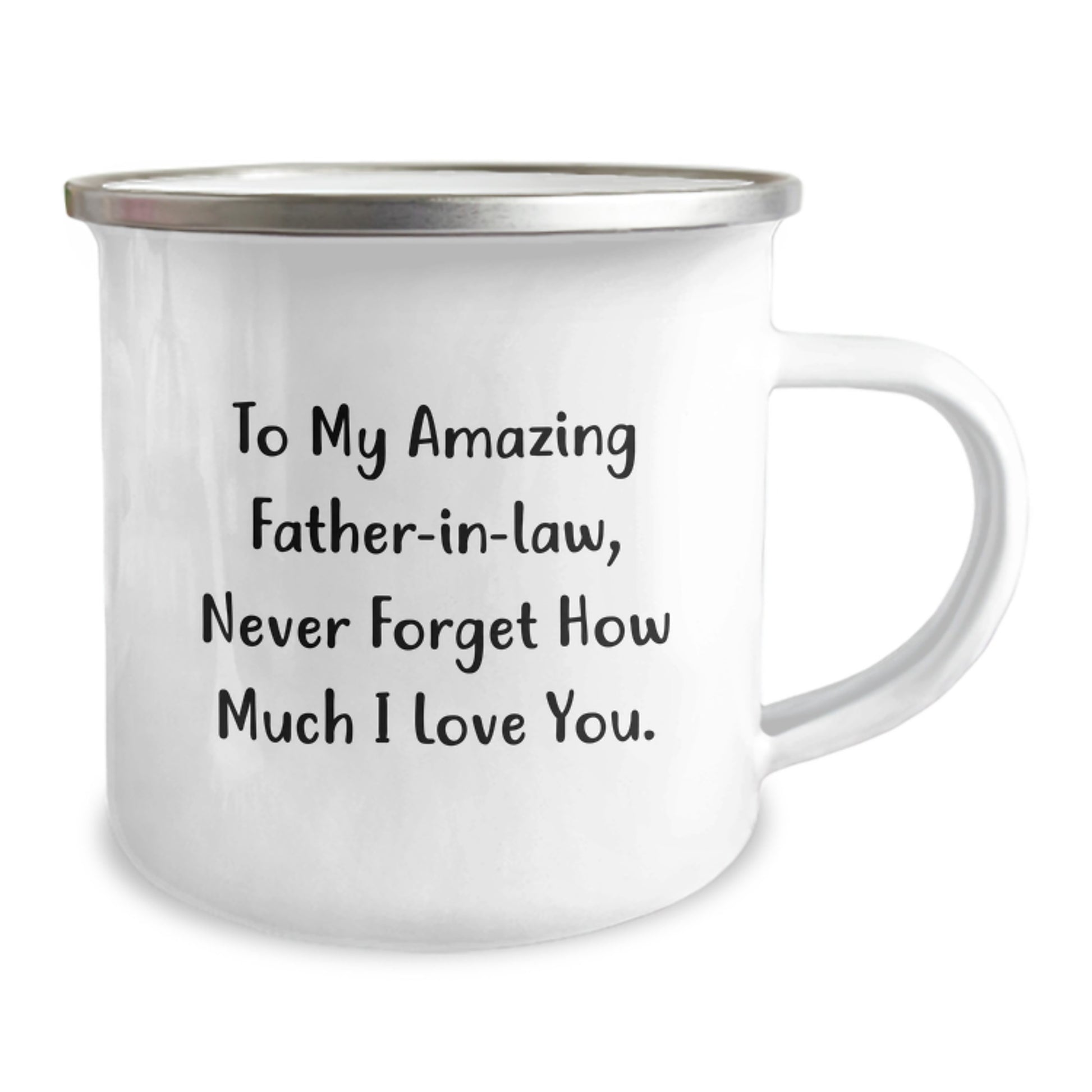 A Heartfelt Christmas Unique Gift for Dad, Funny Quote from Daughter, Gifts for Father-in-law, Camping Mug for Men, Unique Christmas Unique Gifts - Image 2