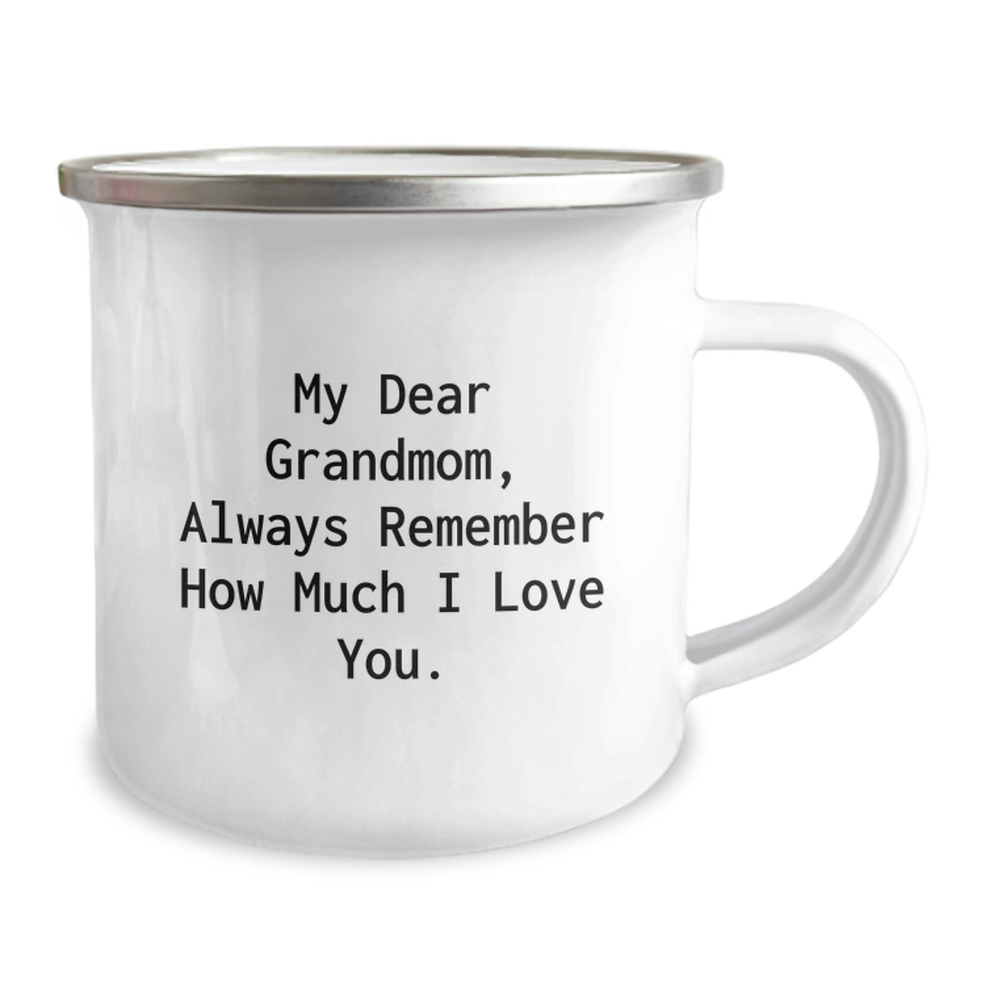 Grandmom Camping Mug, Funny Quote Gifts from Men to Grandmom for Christmas - Image 2
