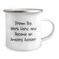 Funny Advisor Gifts from Friends and Family - Camping Mug for Advisor - 'Dream Big, Work Hard, And Become An Amazing Advisor.' - Image 2