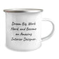 Inspirational Interior Designer Gifts, Become Amazing, Camping Mug for Birthday, Gifts from Friends, Gifts for Interior Designer - Image 2