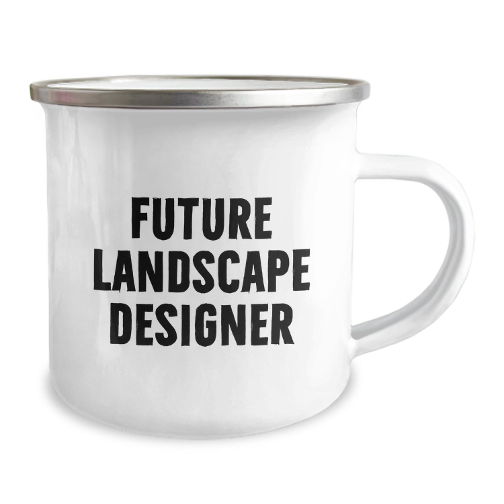Funny Landscape Designer Gifts from Friends for Men, Future Landscape Designer Camping Mug, Christmas Unique Gifts with Inspirational Quote - Image 2