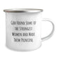 Funny Principal Camping Mug, Gifts from Men to Women, Christmas Unique Gifts for Principals, God Found Some of the Strongest Women and Made Them Principals Mug - Image 2