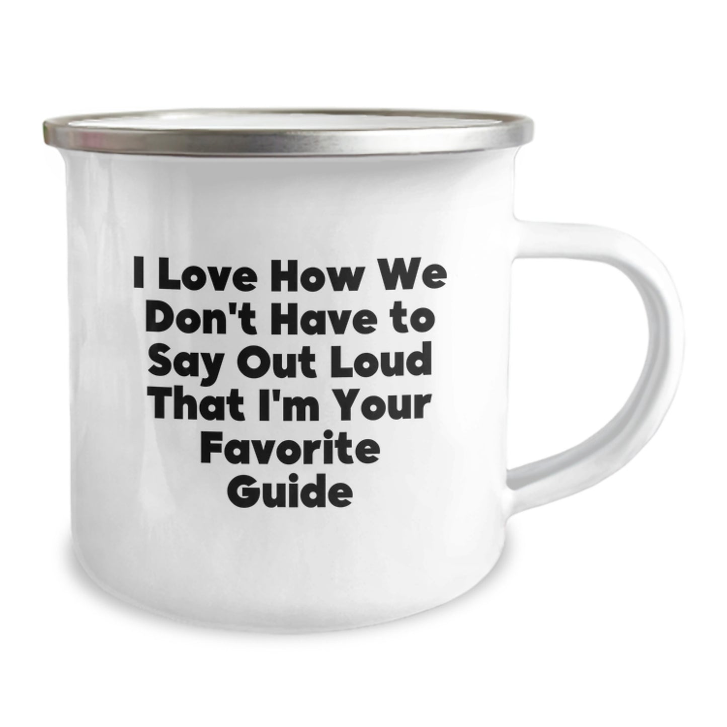 Funny Guide Gifts for Him, Unique Christmas Mugs from Friend, Camping Mug for Guide - Image 2