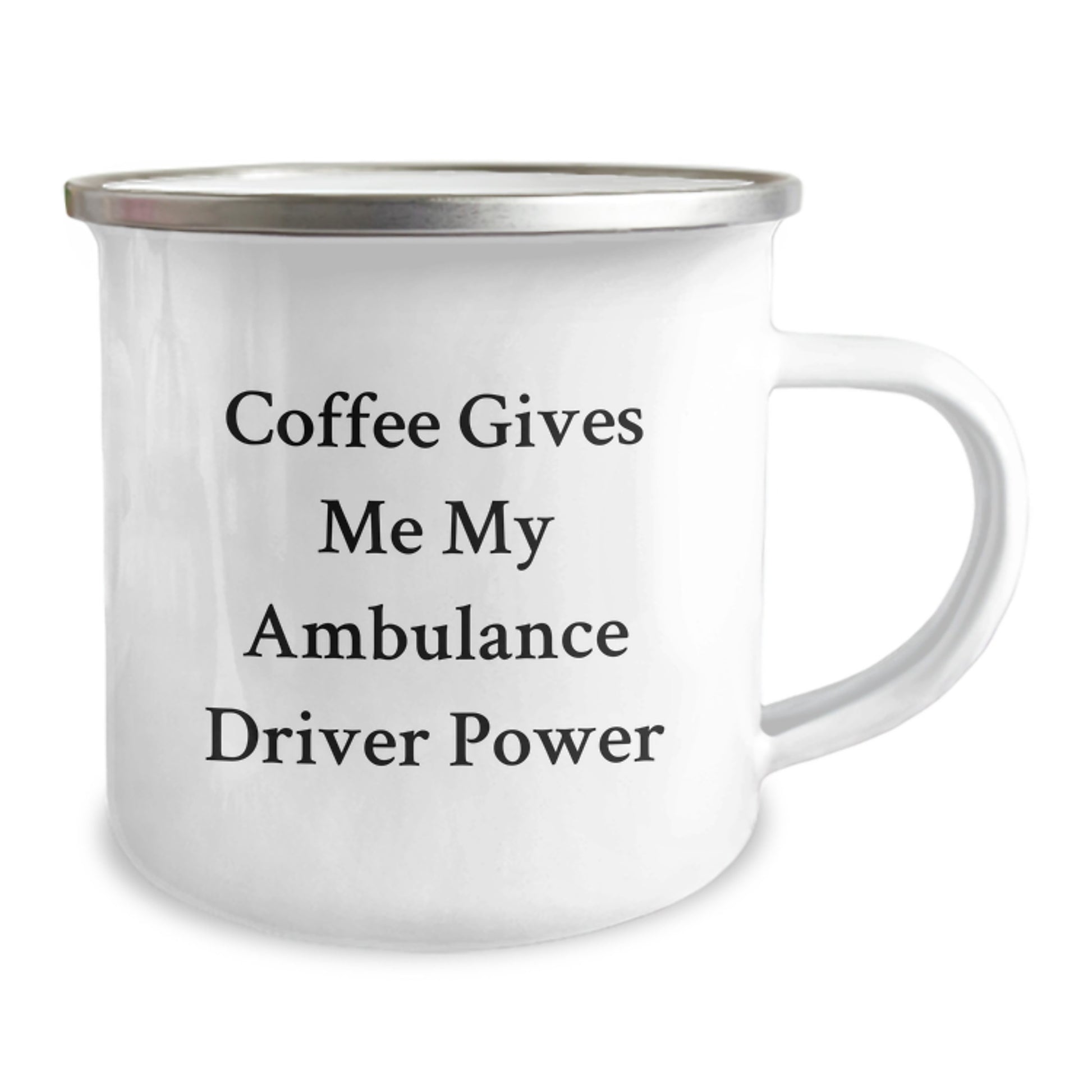 Ambulance Driver Gifts, Funny Coffee Quote, Camping Mug for Christmas Unique Gifts from Friends, Ambulance Driver Mug for Men - Image 2