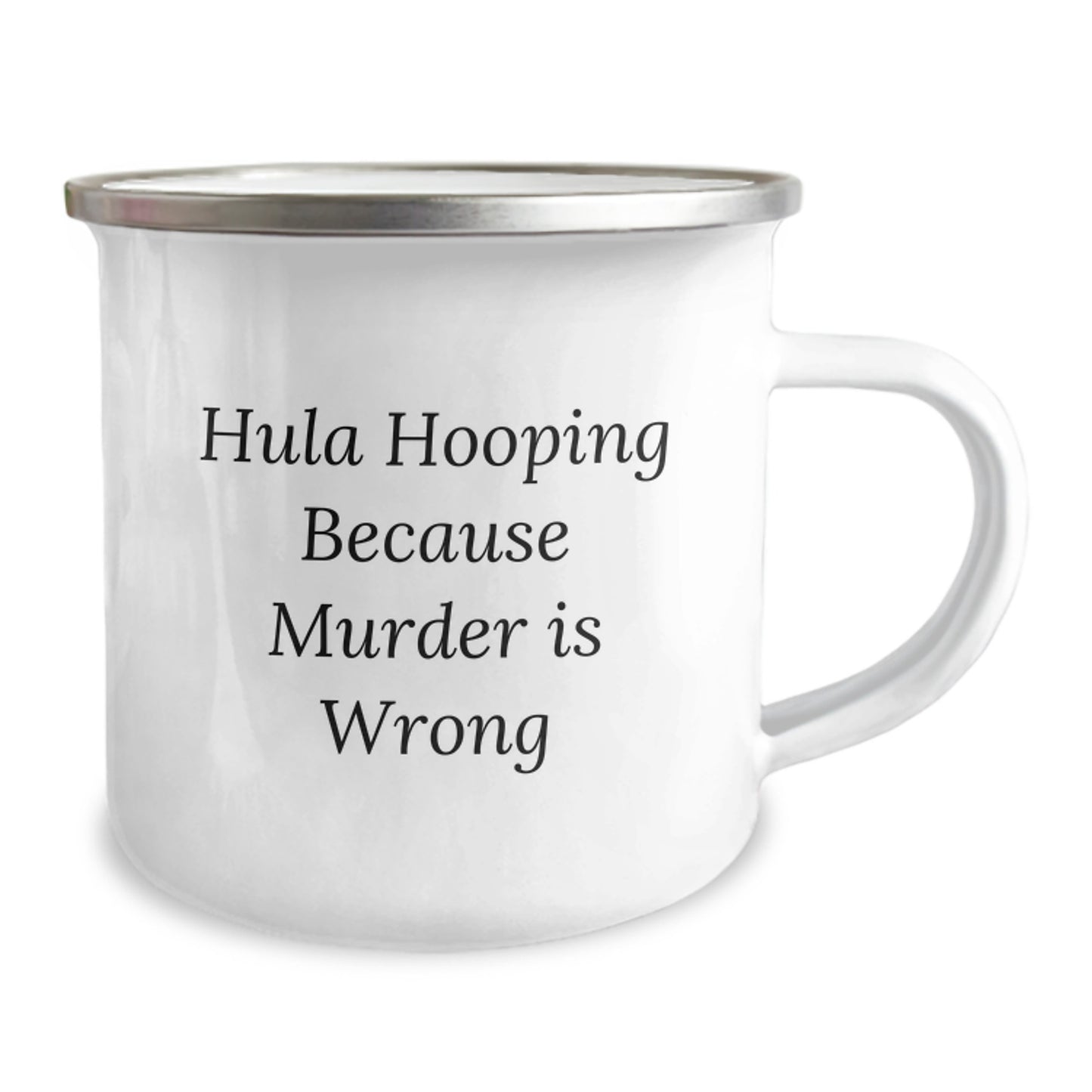 Funny Hula Hooping Gifts from Friends for Hula Hooping Enthusiasts - Camping Mug for Christmas Unique Presents - Image 2