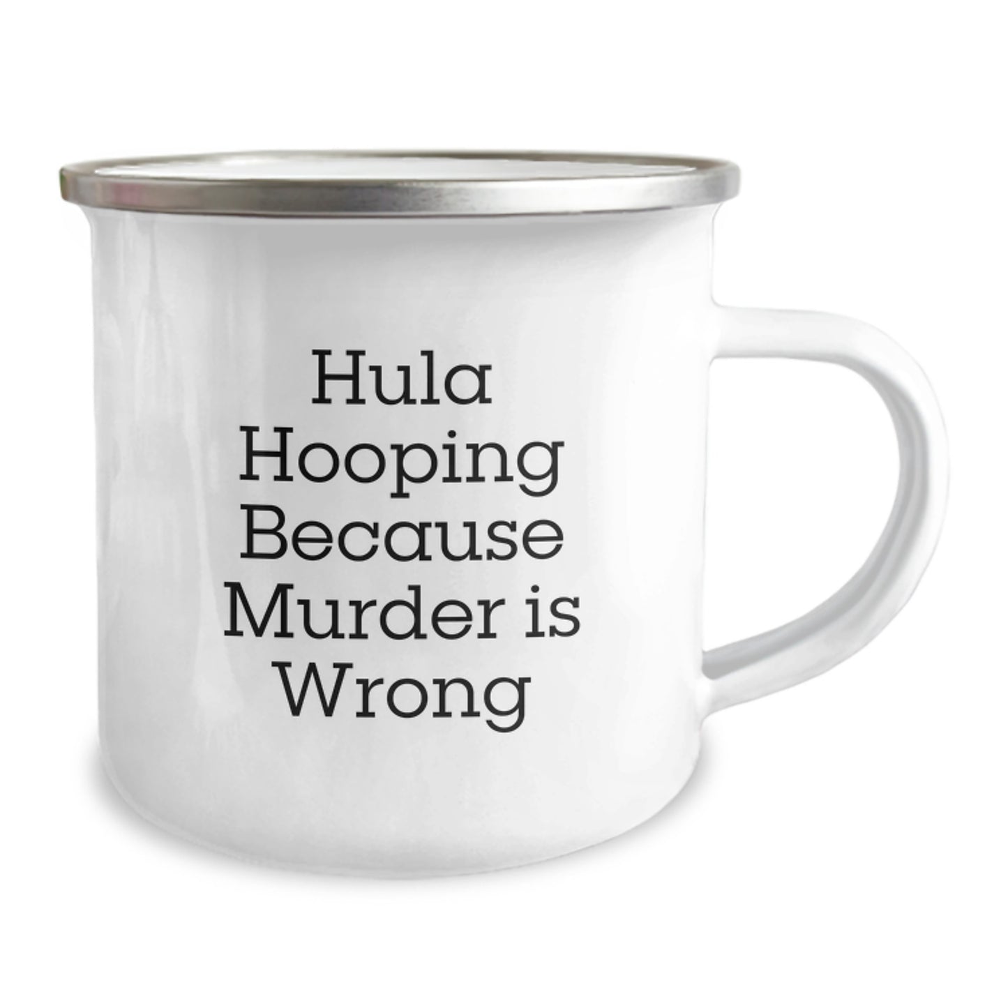 Funny Hula Hooping Camping Mug Gifts from Friends to Hula Hooping Enthusiasts for Christmas Unique Ideas - Image 2