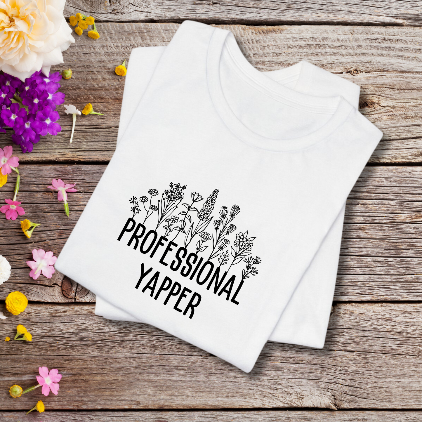 Wildflower Professional Yapper Baby Tee