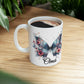 Personalized Oma Butterfly Ceramic Mug